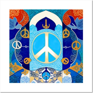 Anti War Peace Sign design protest war peace Israel Palestine Posters and Art